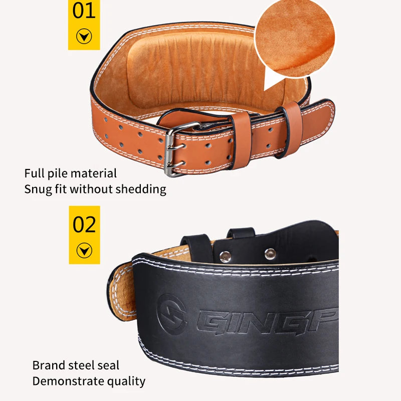 Weight Lifting Belts 15cm Width For Men Women, Gym Fitness Squats Belt Back Support For Powerlifting, Cross Training, Workout