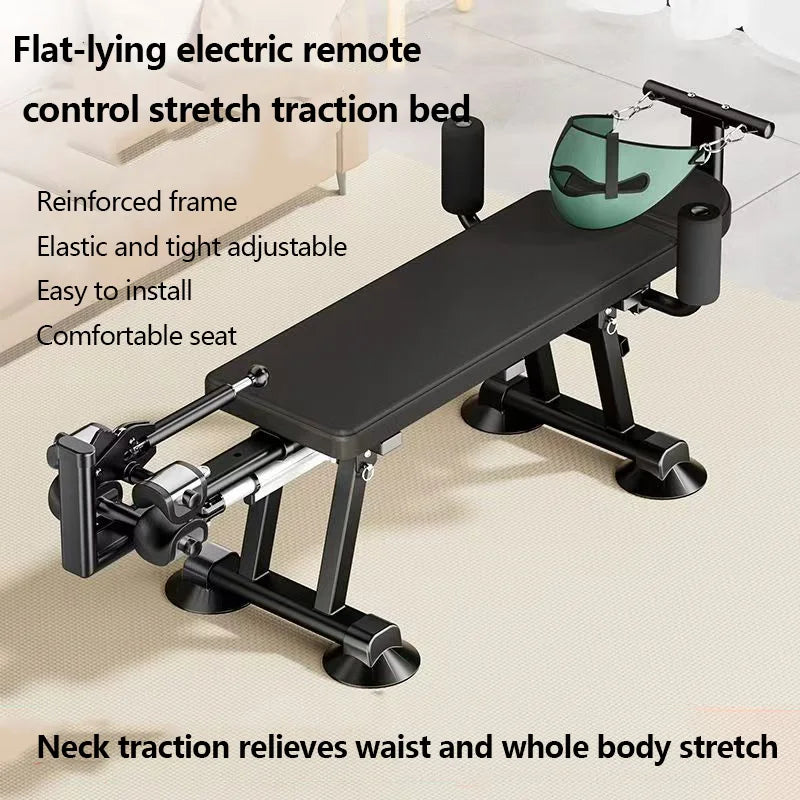 Multi Functional Height Increasing And Lengthening Electric Stretcher, Lumbar Spine Soother, Traction Inverted Machine