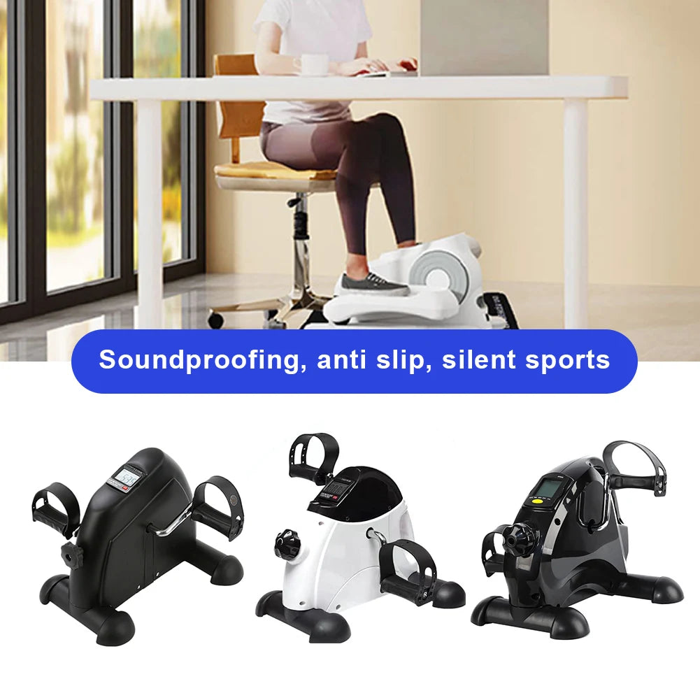 Ellipse Leg Exerciser Machine Mat Non-Slip Foot Pedal Exerciser Mat Soft Stepper Floor Mat Enhance Stability for Fitness Sports