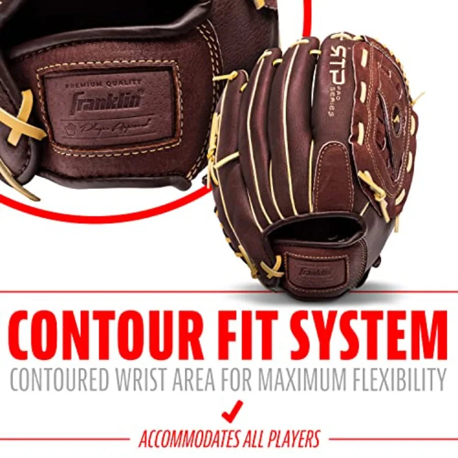 Baseball Gloves - RTP Pro Adult + Baseball Mitt - Outfield + Infield Gloves