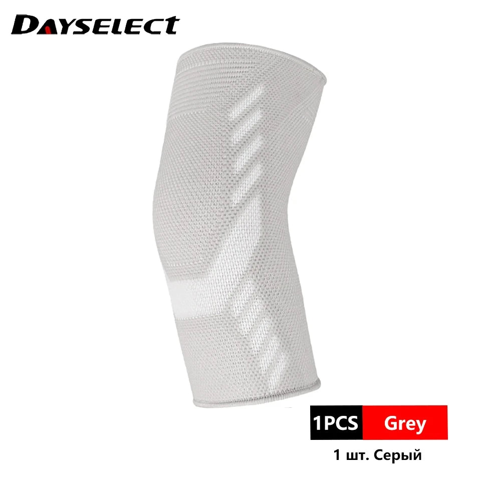1Pcs Elbow Support Elastic Gym Sport Elbow Protective Pad Absorb Sweat Sport Basketball Volleyball Tennis Arm Sleeve Elbow Brace