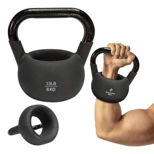 Shoulder Exercise Dumbbells for Home Gym Use Steel Construction Black Patented Design for Precision Shoulder Muscle Isolation