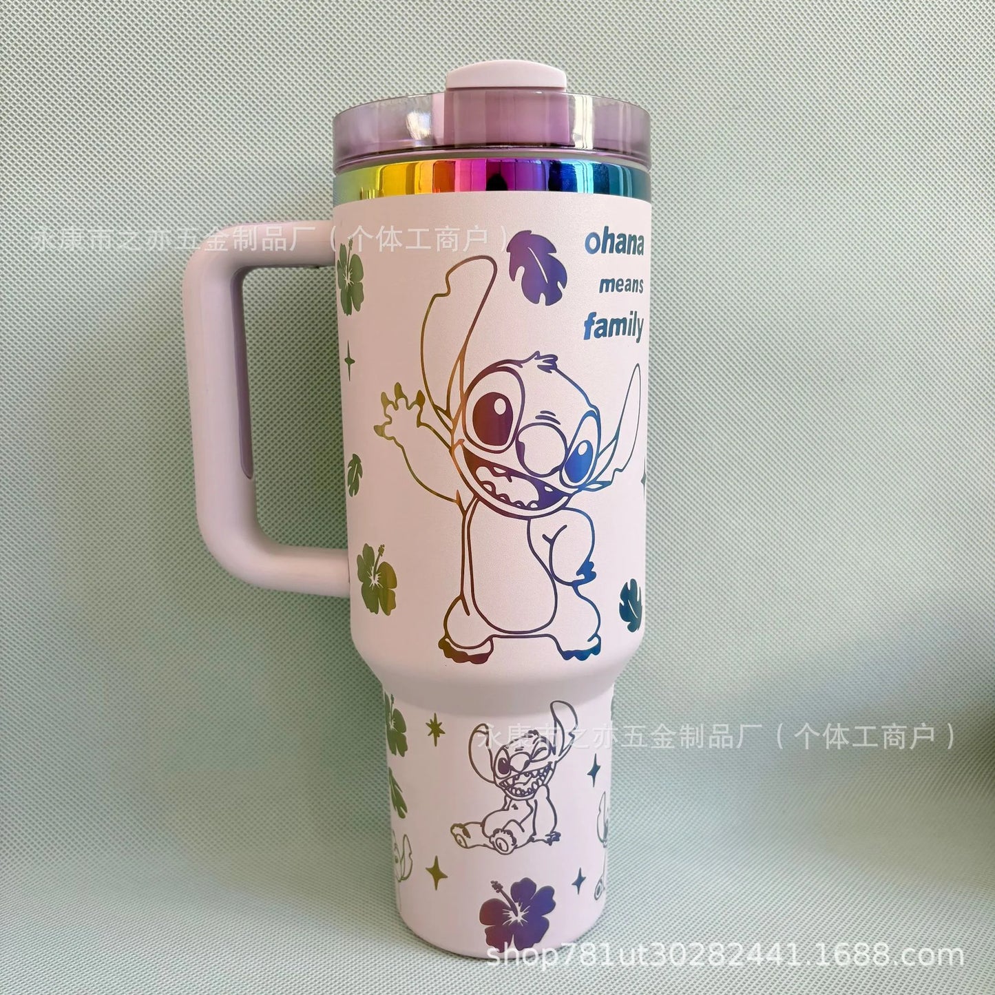 New Cute 40oz Stainless Steel Insulated Cup 1180ml 304 Stainless Steel Vacuum Insulated Car Coffee Cup Sports Outdoor Travel