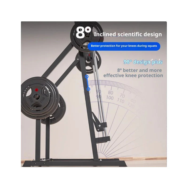 Multi functional bench press, barbell, squat stand, Smith equipment, weightlifting bed, multifunctional all-in-one machine