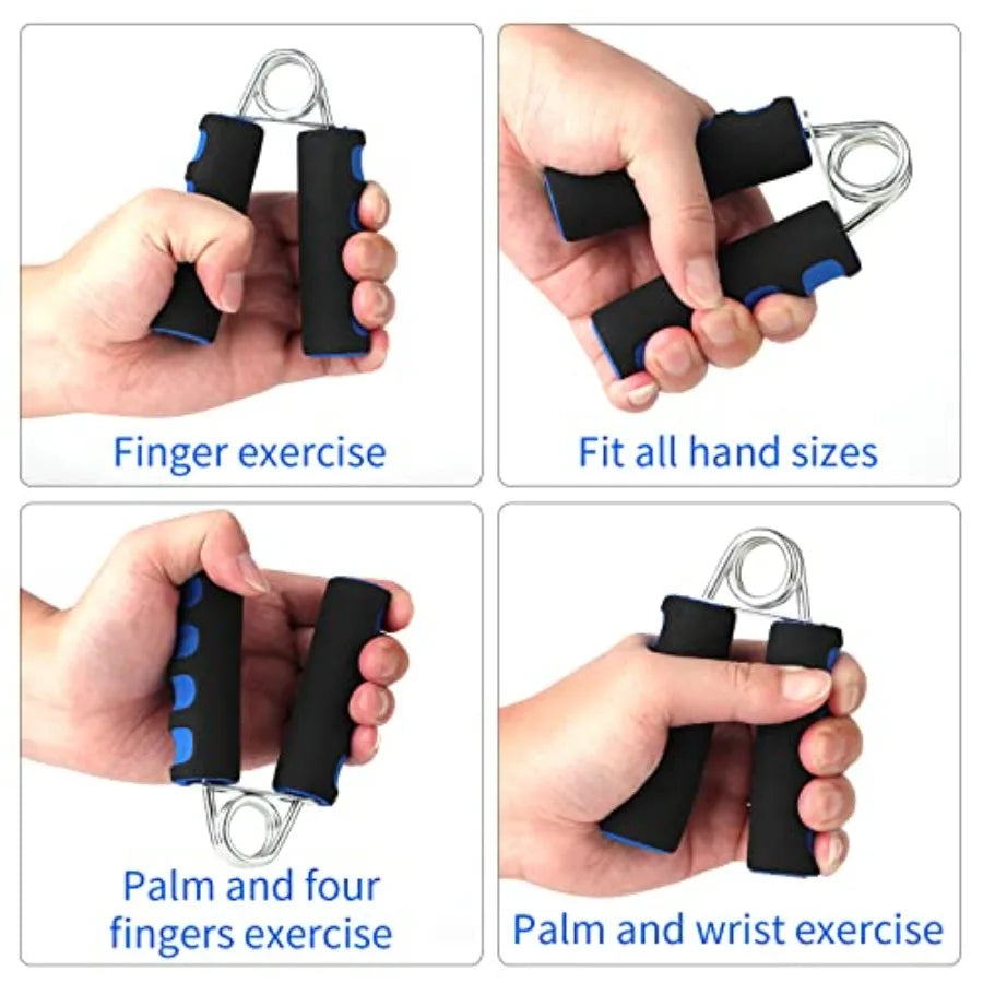 Hand Grips for Strength TrainingSoft Foam Hand Workout Grippers Strengthen Hand Grip Exerciser 2 Pack