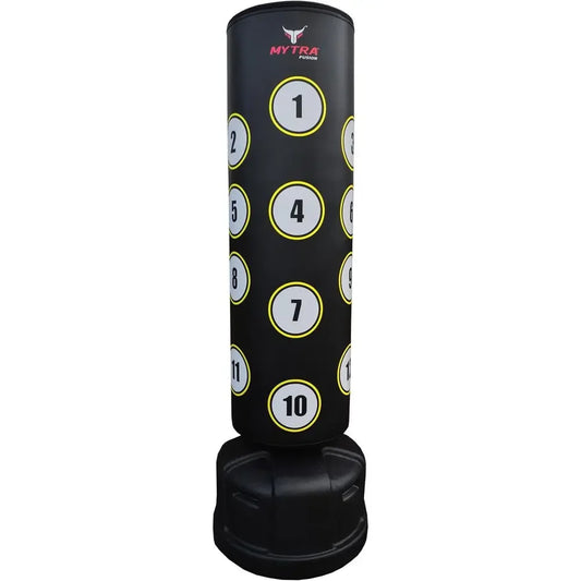 Heavy-Duty 6ft Freestanding Punching Bag for Adults - Suitable for Boxing, MMA, Kickboxing, Muay Thai, and Strength Training