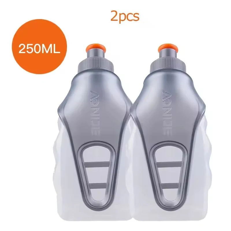 AONIJIE 170ML 250ML Water Bottle Flask Storage Container BPA Free For Running Hydration Belt Backpack Waist Bag Vest Camping