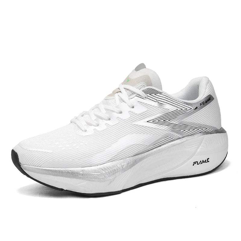 Men's Running Shoes Jogging Breathable Mesh Cushioning Non-Slip Outdoor Luxury shoes Couple Trainer Race Sneakers Off-road Shoes