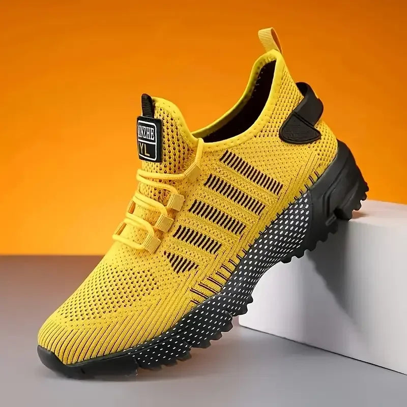 New 2025 Men Running Shoes Breathable Outdoor Sports Shoes Lightweight Sneakers for Men Comfortable Athletic Training Footwear