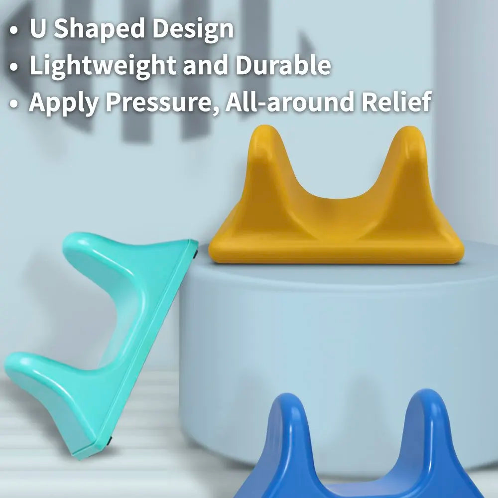 Deep Tissue Waist Muscle Relaxer Massager for Hip, Back and Psoas Training, Body Stretching with Ergonomic Design