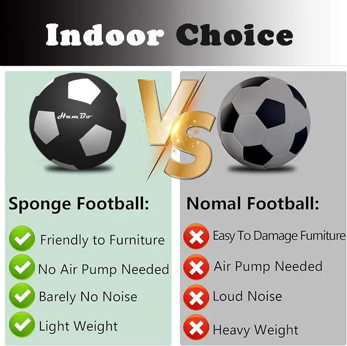 Silent Football Size 3#/5#/7# Indoor Silent Foam Soccer Ball Mute Bouncing Ball Silent Basketball Ball Silent Ball Gift for Boys