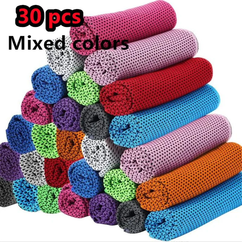 Fast Dry Sport Towel Multifunctional Travel Swimming Yoga Ultra Soft Lightweight Super Absorbent Microfiber for Gym 1-100 pcs