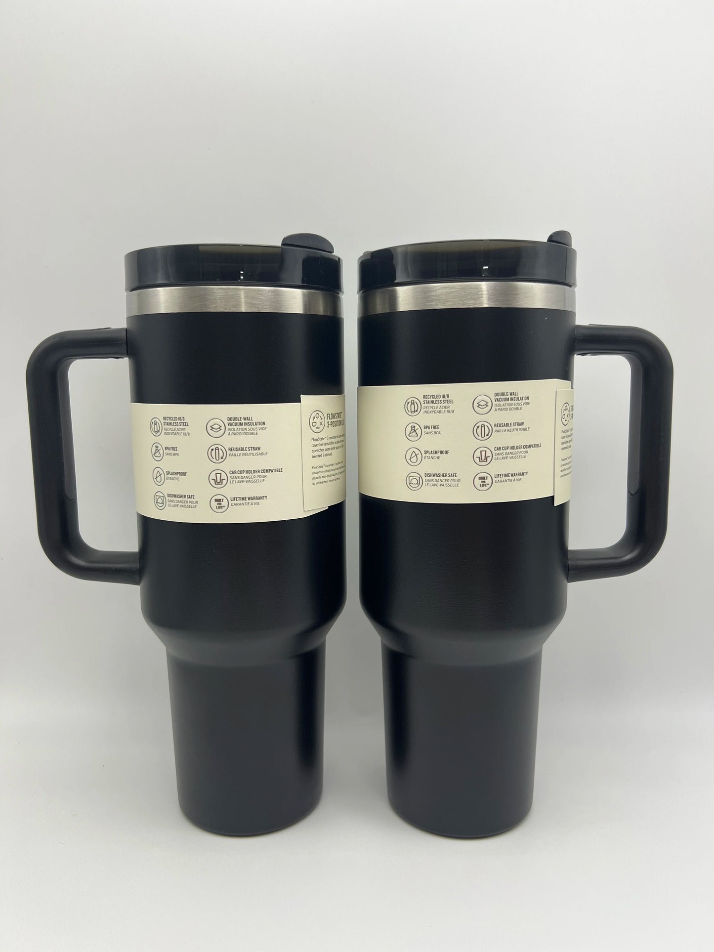 Popular 40oz stainless steel handle thermos, keeps drinks hot or cold for outdoor, office, and sports activities.