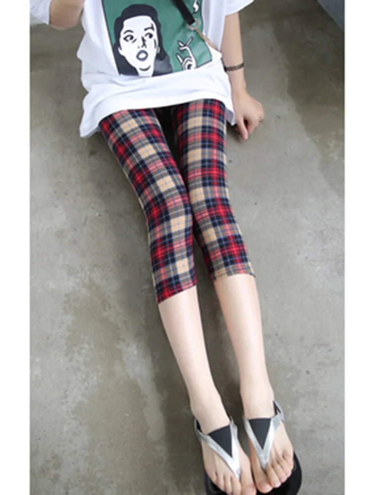 CUHAKCI Fitness Leggins Polyester Capris Workout Trousers Camouflage Printed Leggings Sexy Women Lady Army Green High Elastic