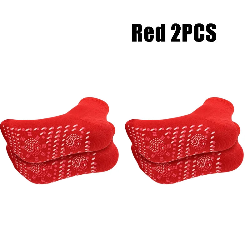 1-10pairs Tourmaline Self-Heating Socks Winter Warm Thermal Health Care Socks Floor Socks Absorption Deodorant  Warm Socks