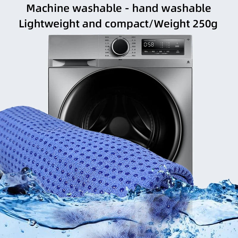 Machine Washable Pilates Core Mat Anti-Slip Mat for Large Equipment Yoga Studios, Sweatproof and Soft, Insulated Yoga Towel Port