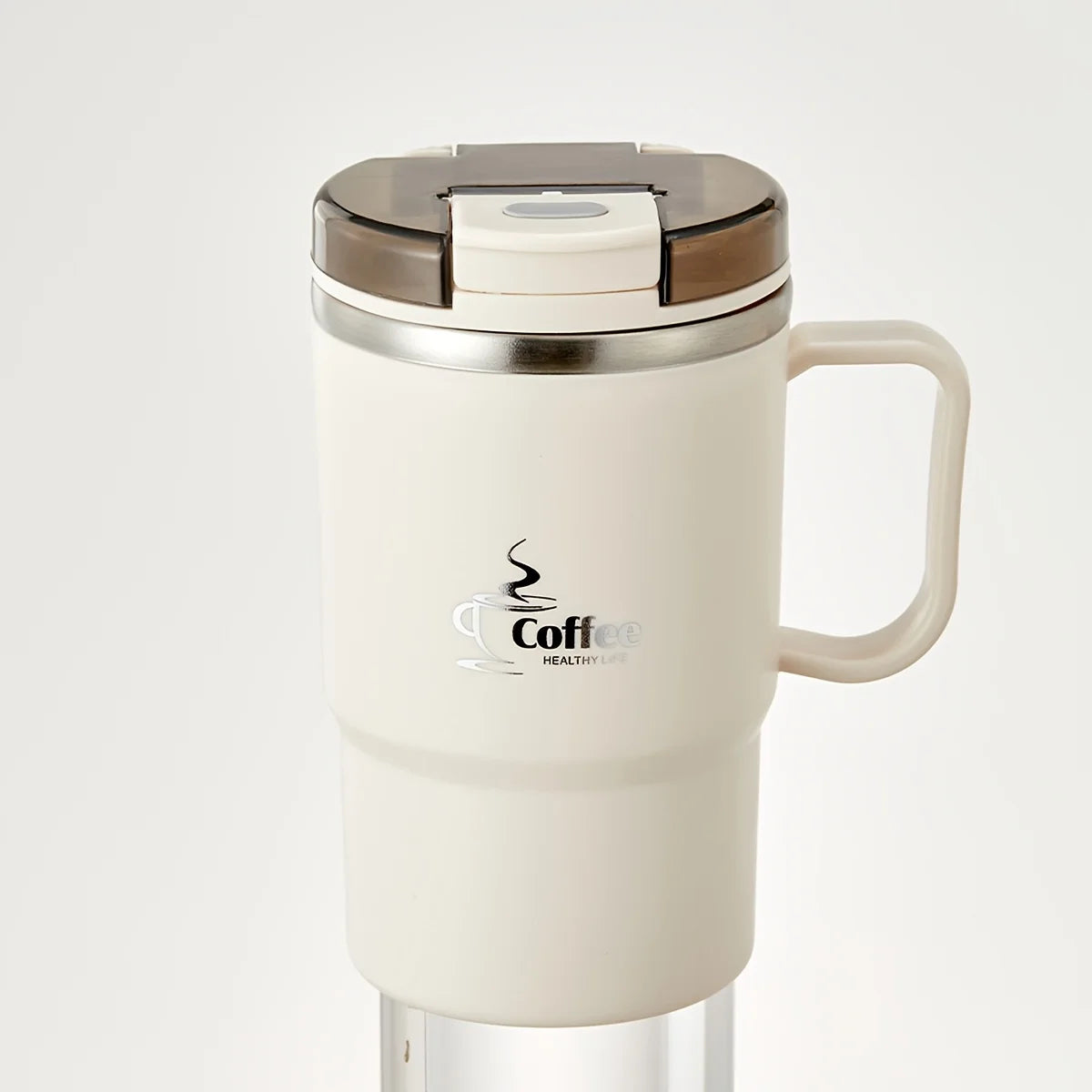 Thermal Coffee Mug Tumbler With Spoon&Strainer 450/500ml 304 Stainless Steel Double Wall Drinking Cup Insulated Milk Cofffee Cup