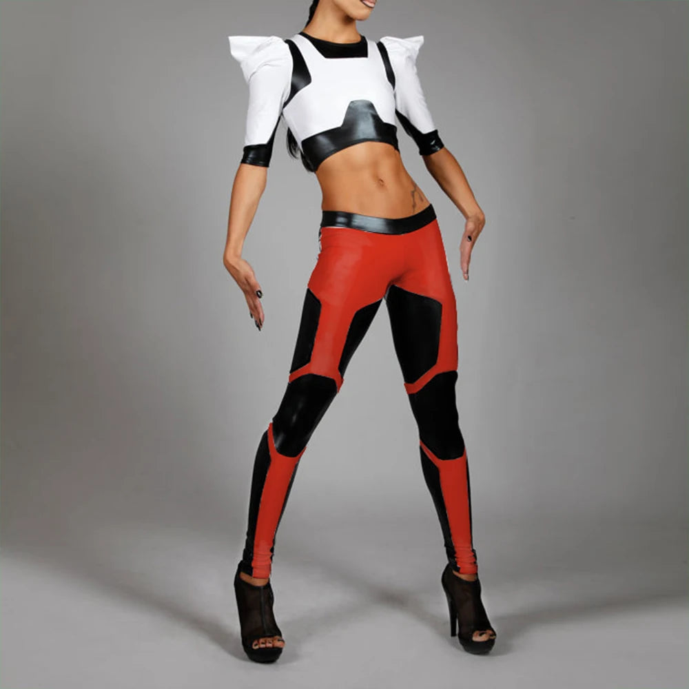 2025 Elastic Waist Sexy Yoga Prints Elastic Slim Fitness Gym Sport Workout Fashion New Women Leggings high waist