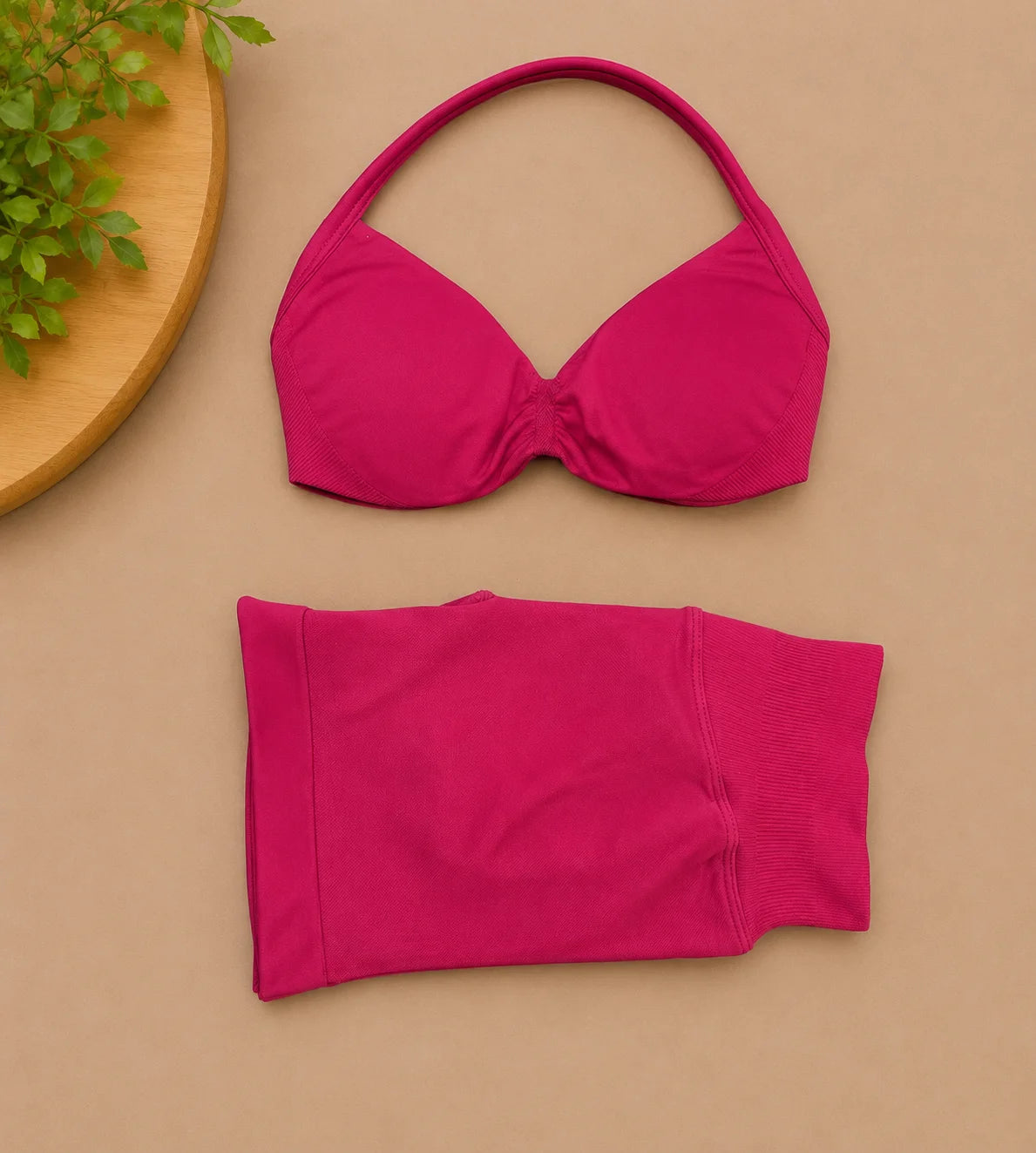 NoLogo Women Sculpt Seamless Yoga Set Sports Bra High Waist Scrunch Shorts Gym Fitness Activewear Daily Wear