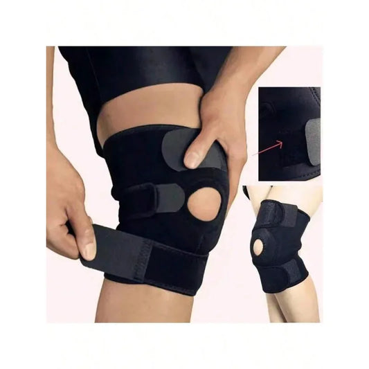 Breathable Adjustable Knee Brace (Without Side Stabilizers) – For Exercise Training & Knee Pain Relief