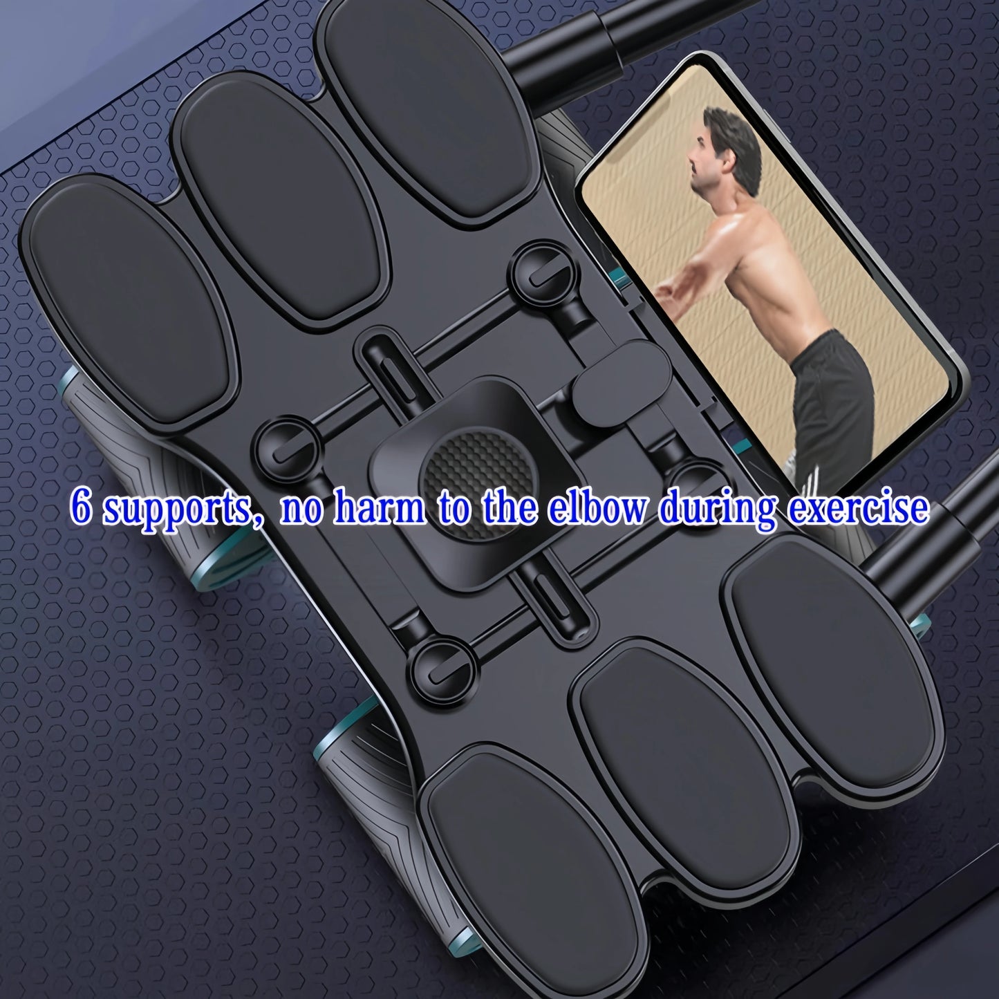 2025 model upgraded silent abdominal exercise wheel, with automatic rebound function, waist and abdominal muscle training equipm