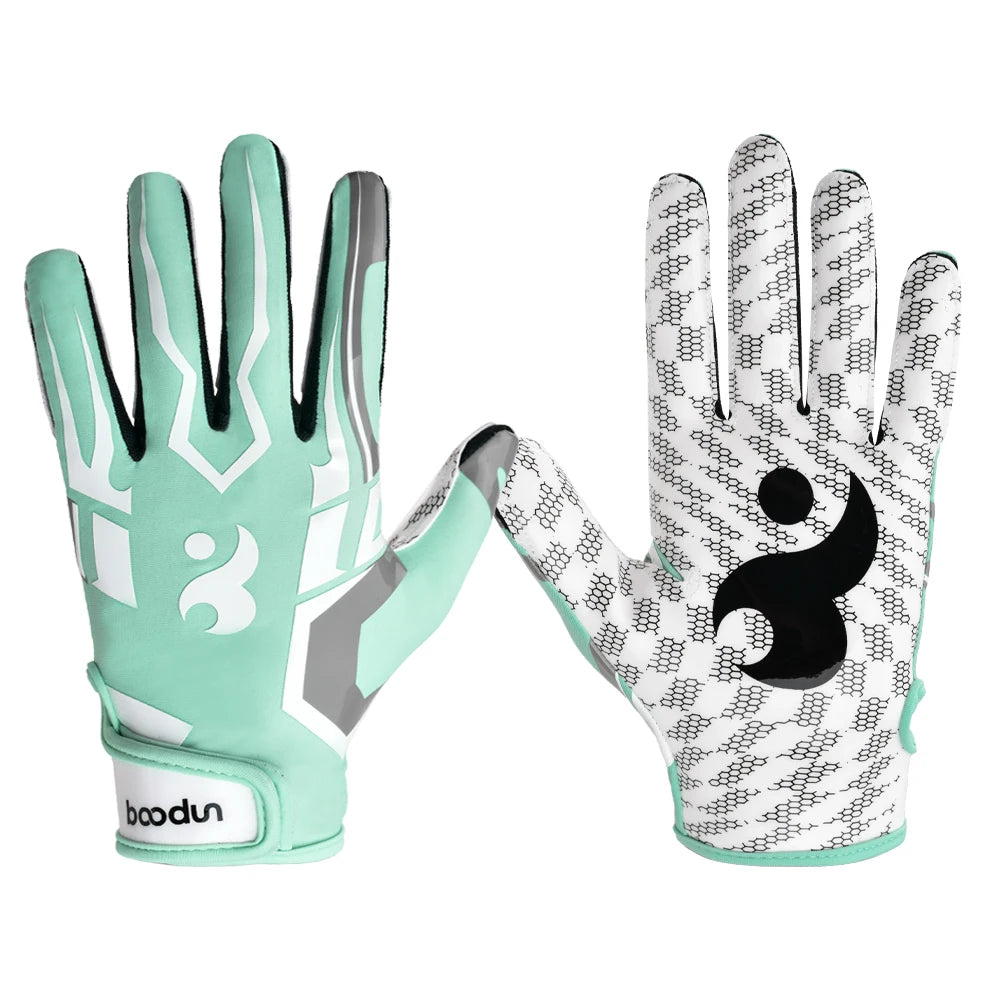 Baseball Batting Gloves, Breathable Sports Gloves with Anti-Slip Silicone Palm for Men Training Game
