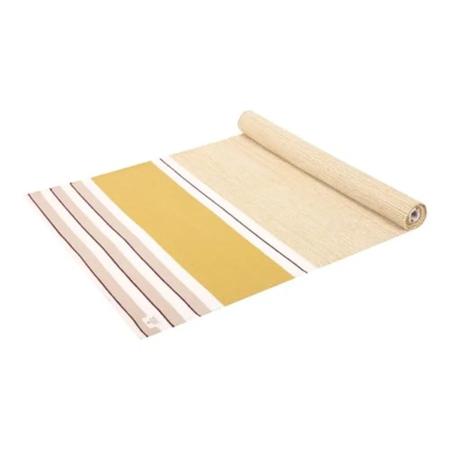 MELLOWBUFF Hand-Woven Cotton Yoga Mat 100% Natural Cloth Yoga Rug for Hot Yoga Exercise Workout Fitness and Meditation Absorben