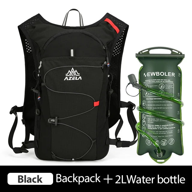 NEWBOLER Breathable Hydration Vest Trail Running Backpacks Lightweight Cycling Run Jogging Marathon Backpack Riding Climbing Bag