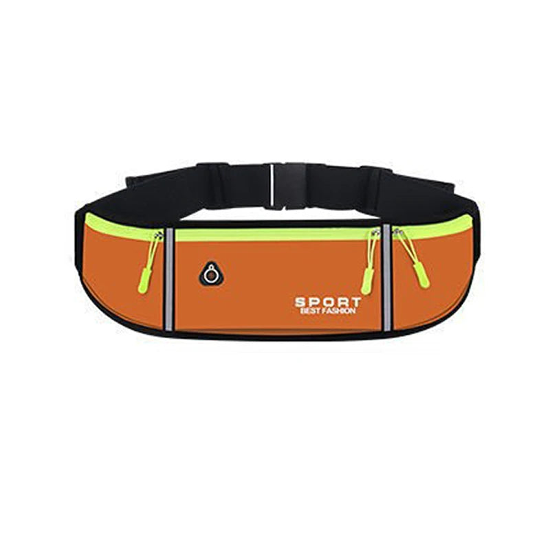 Running Waist Bag Men Women Sports Belt Pouch Sports Fanny Pack Mobile Phone Bag Gym Running Cell Phone Jogging Run Cycling Bag