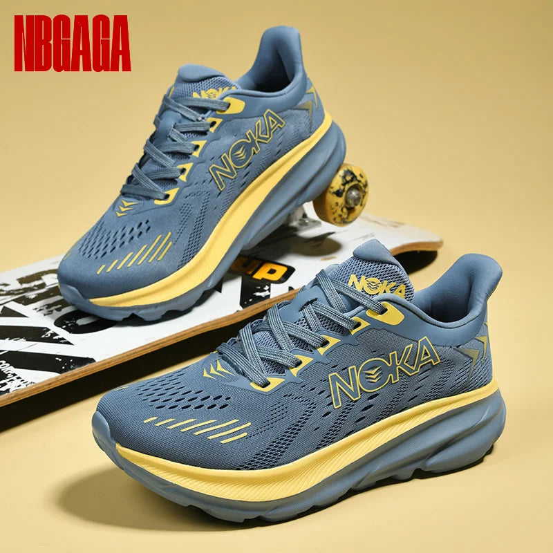 Men's Casual Sneakers Breathable Mesh Athletic Lightweight Comfortable Running Shoes Cushioning Non-Slip Outdoor Walking Shoes