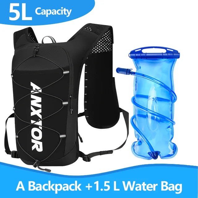 NEW Trail Running-ultra-light 5L Backpack, Running Hydration Vest, Marathon Can be used with 1.5L 500ML water bag.
