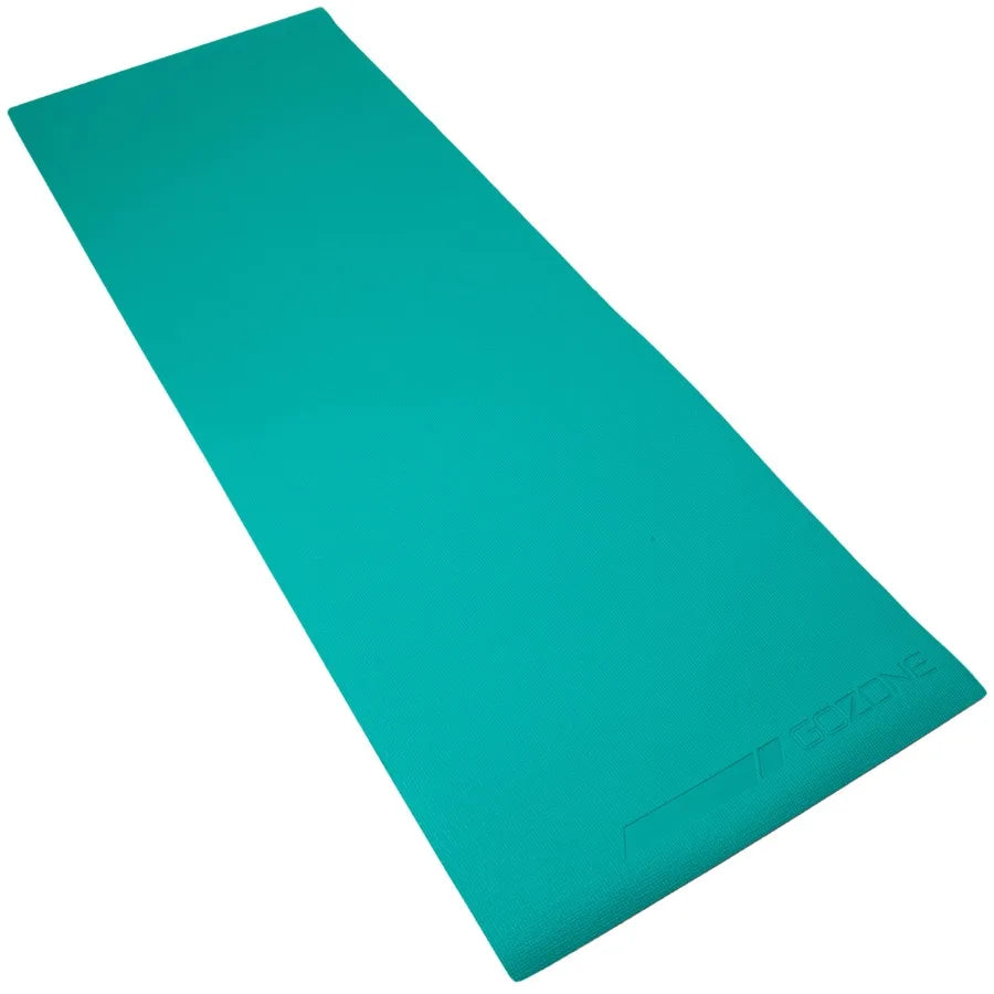 MultiPurpose 5 mm Thick Premium PVC NonSlip Exercise Yoga Mat for Home Workouts Fitness Training and Meditation in Pink Teal Du