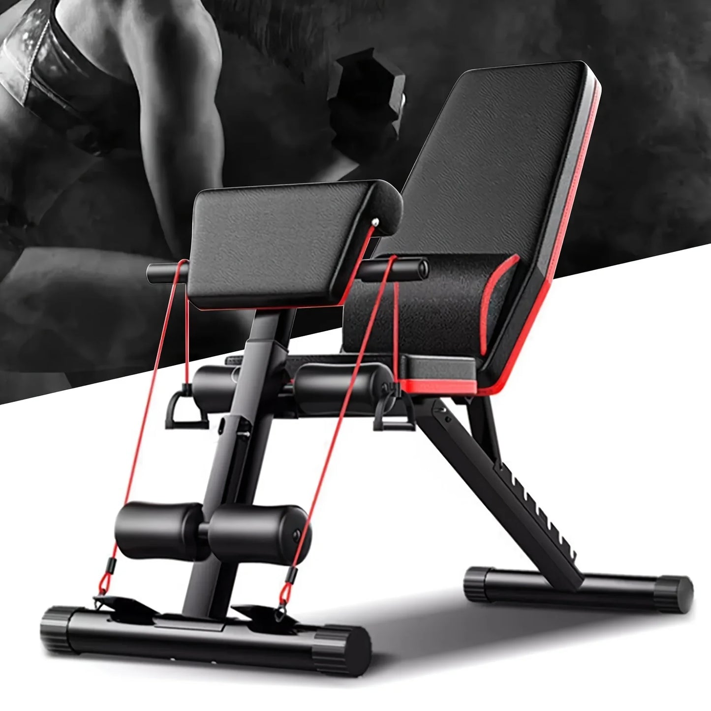 Multifunctional Deadlift Board Home Fitness Adjustable Weight Bench Training Equipment Seated Weight Bench