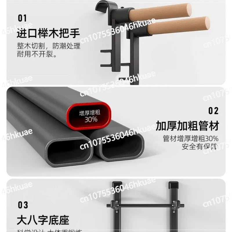 Home Fitness Equipment Rib Frame Horizontal Bar Material Pull-up Rehabilitation Dance Leg Stretches Indoor Exercise Equipment
