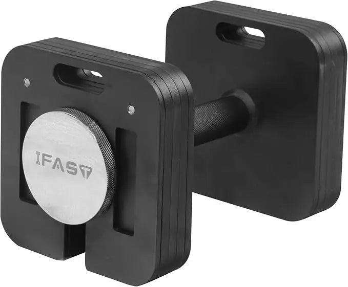 Adjustable Dumbbells Set - IFAST Square Dumbbell 9-in-1, Free Weights with 50 LB, 80 LB Options, 2x50 LB, 2x80 LB