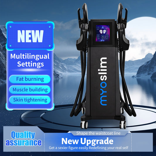 Portable Myoslim Neo EMS Muscle Stimulator Electromagnetic Body Slimming Fat Removal Build Muscle Device