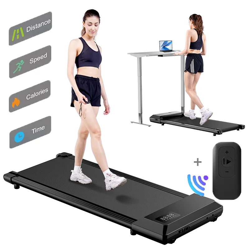 350lbs Treadmill for Home 2.5HP Treadmills Walking Pad LCD Digital Data Display 2in1 Walking Running Fitness Exercise Machine