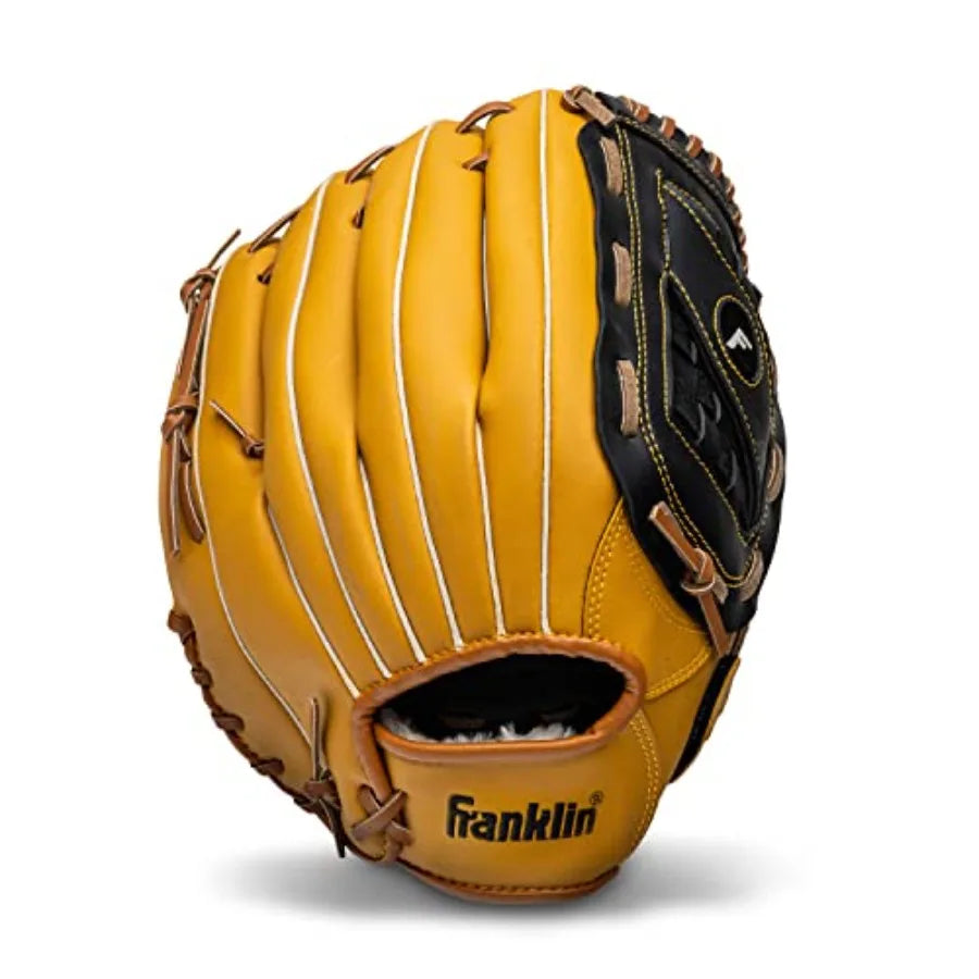 Field Master Baseball + Softball Glove - Field Master Adult + Youth Baseball + Softball Mitt - Men's + Women's Gloves