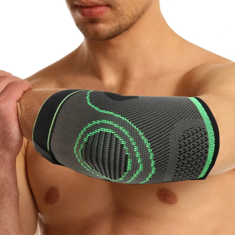 1PC Elbow Brace for Tennis, Elbow Compression Sleeve, Tennis Elbow Brace for Women and Men,Adjustable Strap (S/M/L)