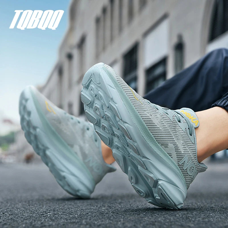 Men's Running Shoes Lightweight Breathable Mesh Workout Gym Training Jogging Sneakers Comfortable Shock Absorbing Walking Shoes