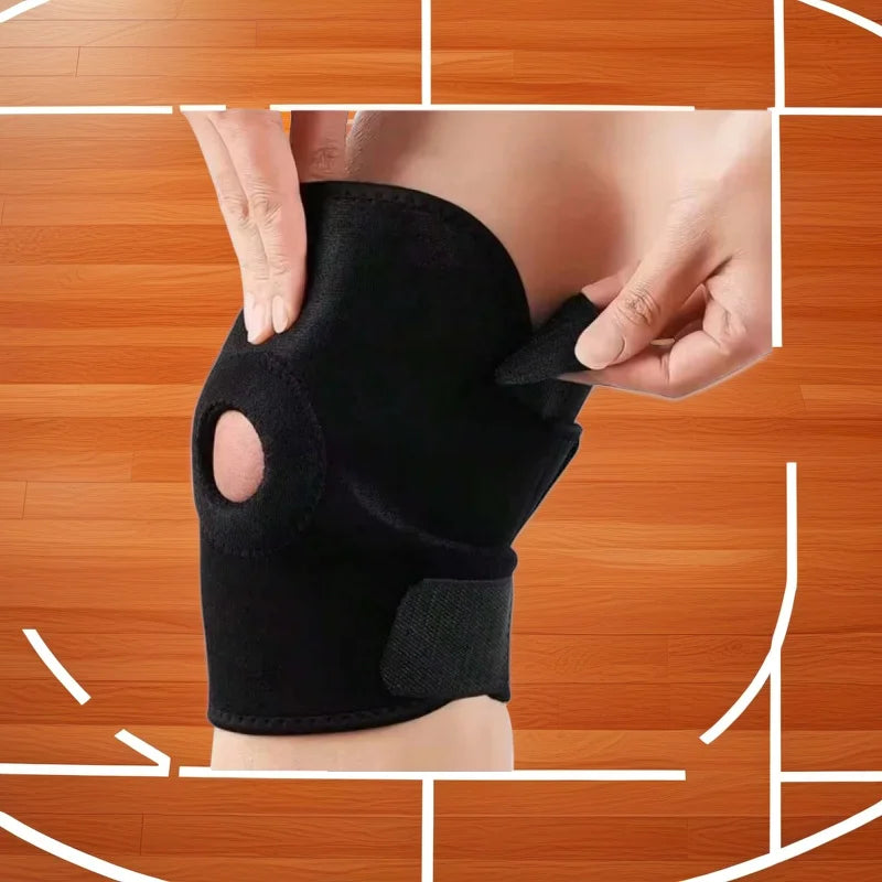 Breathable Adjustable Knee Brace (Without Side Stabilizers) – For Exercise Training & Knee Pain Relief