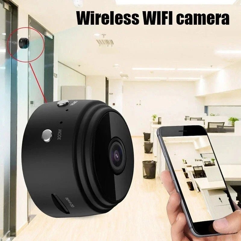 A9 WiFi Mini Camera Wireless Video Recorder Security Protection Camera Smart Home Monitoring Camera For Infants And Pets - FitHealthHavenFitHealthHavenFitHealthHaven200000891:200004524BlackBlackA9 WiFi Mini Camera Wireless Video Recorder Security Protection Camera Smart Home Monitoring Camera For Infants And Pets
