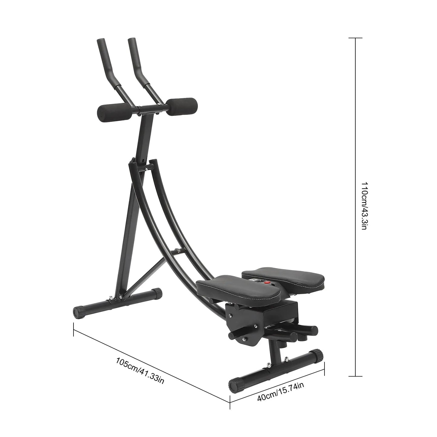 Ab Machine, 150kg/330lbs Weight Capacity, Foldable, Core & Abdominal Exercise Fitness Equipment for Home Gym - FitHealthHavenFitHealthHavenFitHealthHaven14:193Black;200007763:201336106BlackUnited StatesAb Machine, 150kg/330lbs Weight Capacity, Foldable, Core & Abdominal Exercise Fitness Equipment for Home Gym