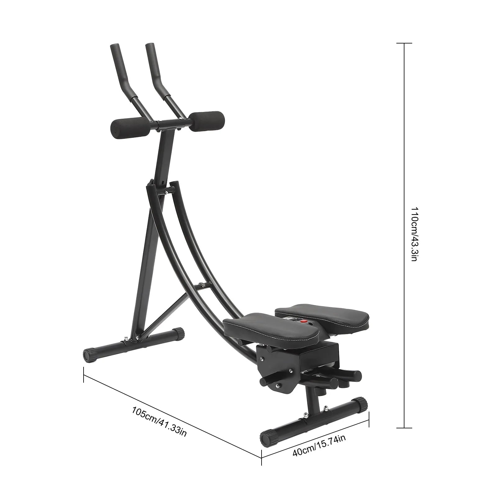 Ab Machine, 150kg/330lbs Weight Capacity, Foldable, Core & Abdominal Exercise Fitness Equipment for Home Gym - FitHealthHavenFitHealthHavenFitHealthHaven14:193Black;200007763:201336106BlackUnited StatesAb Machine, 150kg/330lbs Weight Capacity, Foldable, Core & Abdominal Exercise Fitness Equipment for Home Gym