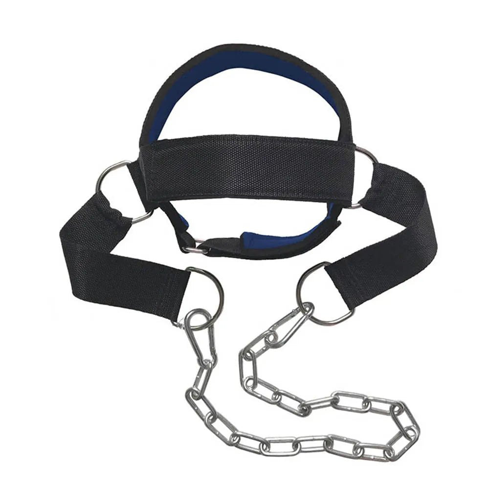 Adjustable Neck Power Training Strap Head Harness for Body Strength Exercise Weight Bearing Cap for Gym Fitness Training - FitHealthHavenFitHealthHavenFitHealthHaven14:193Blue-With ChainBlue-With ChainAdjustable Neck Power Training Strap Head Harness for Body Strength Exercise Weight Bearing Cap for Gym Fitness Training