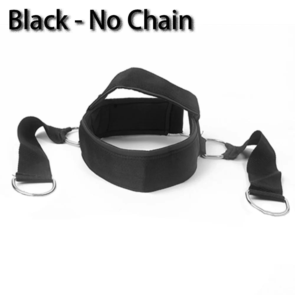 Adjustable Neck Power Training Strap Head Harness for Body Strength Exercise Weight Bearing Cap for Gym Fitness Training - FitHealthHavenFitHealthHavenFitHealthHaven14:200006153Black-No ChainBlack-No ChainAdjustable Neck Power Training Strap Head Harness for Body Strength Exercise Weight Bearing Cap for Gym Fitness Training