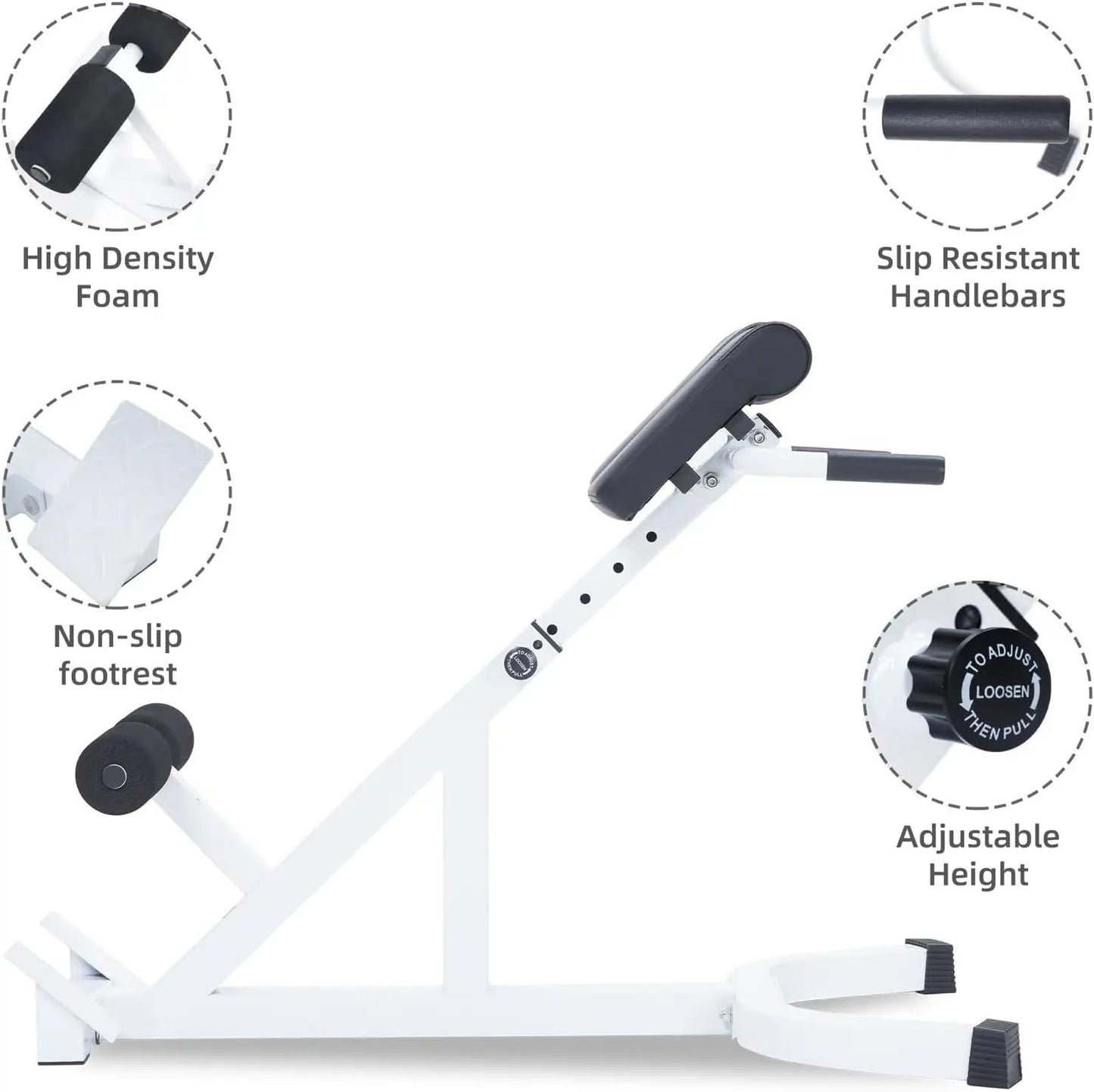 Adjustable Roman chair goat waist support device home fitness equipment abdominal back and waist multifunctional training machin - FitHealthHavenFitHealthHavenFitHealthHaven14:29white;200007763:201336106whiteUnited StatesAdjustable Roman chair goat waist support device home fitness equipment abdominal back and waist multifunctional training machin