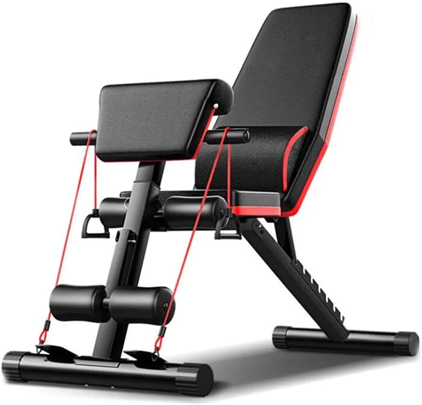 Adjustable Weight Bench, Utility Weight Bench, Home Exercise Equipment with Cushion Drawstring Support Bar for Full Body Workout - FitHealthHavenFitHealthHavenFitHealthHaven14:193;200007763:201336106United StatesblackAdjustable Weight Bench, Utility Weight Bench, Home Exercise Equipment with Cushion Drawstring Support Bar for Full Body Workout