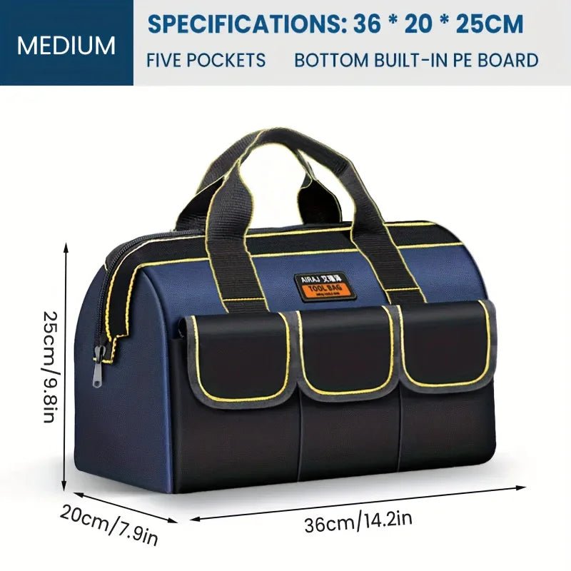 AIRAJ Multifunctional Tool Bags 1680D Oxford Cloth Electrician Bags Waterproof and Wear-Resistant High Capacity Storage Bags - FitHealthHavenFitHealthHavenFitHealthHaven14:50432143214AIRAJ Multifunctional Tool Bags 1680D Oxford Cloth Electrician Bags Waterproof and Wear-Resistant High Capacity Storage Bags