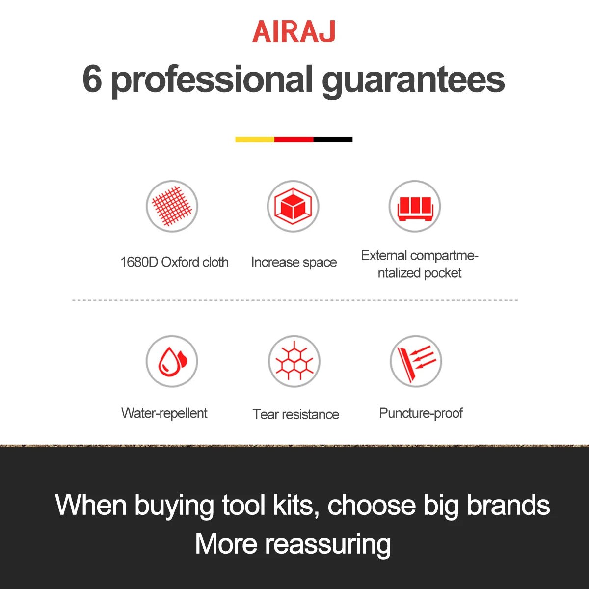 AIRAJ Multifunctional Tool Bags 1680D Oxford Cloth Electrician Bags Waterproof and Wear-Resistant High Capacity Storage Bags - FitHealthHavenFitHealthHavenFitHealthHaven14:86536143614AIRAJ Multifunctional Tool Bags 1680D Oxford Cloth Electrician Bags Waterproof and Wear-Resistant High Capacity Storage Bags
